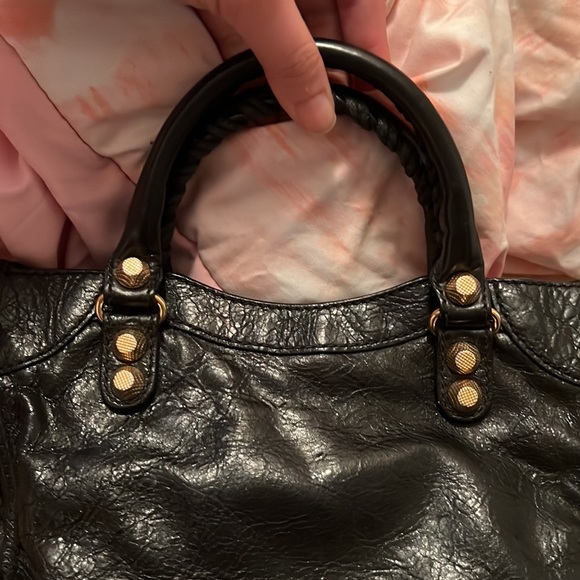 (SOLD) Balenciaga Mini City with gold hardware - Picture 9 of 12